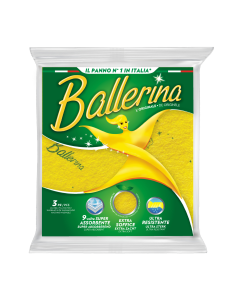 Ballerina Panno Giallo